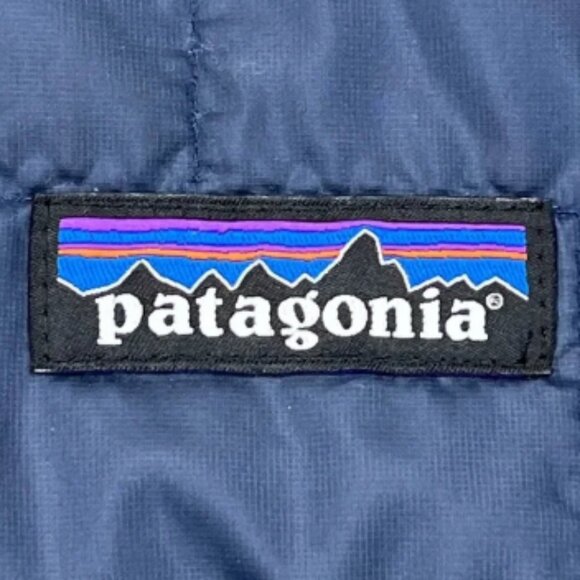 Patagonia Nano Puff Jacket Mens XXL Blue Quilt Insulated Full Zip Hiking Outdoor - Picture 2 of 13
